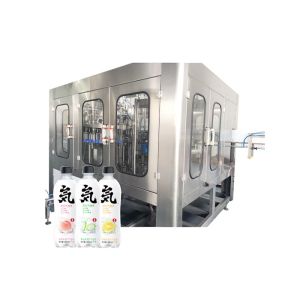8000B/H Isobaric Soda Gas Bottle Filling Machine Adjustable Power
