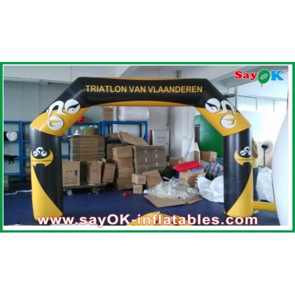 Arch Bridge Design OEM ODM Festival Extrance Promotional Inflatable Arch Rental