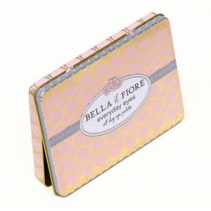 Lovely Rectangular Tin Box containers Makeup Eye Shadow Palette