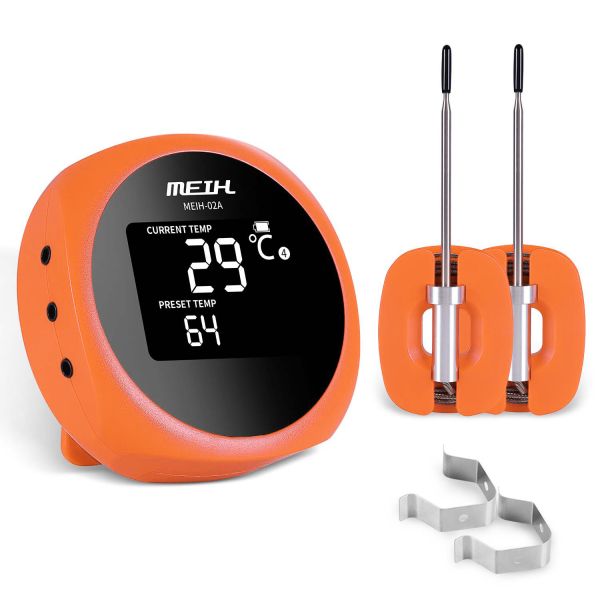 Buy Wireless control Smart BBQ Grill Thermometer With 6 Probes at wholesale prices