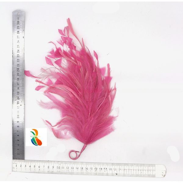 Create a Spooky Atmosphere with 15*30 cm Emu Feather Flower Mount and Wire Accessory