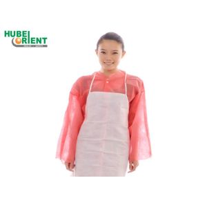 70x80cm Polypropylene Disposable Apron Without Sleeves