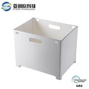 ODM Plastic Injection Mold Tooling White Plastic Storage Box
