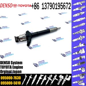 diesel fuel engine injector 095000-7630 23670-0R170 engine high pressure pump