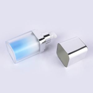 15g gradual change RoHS blue serum airless vacuum pump bottle
