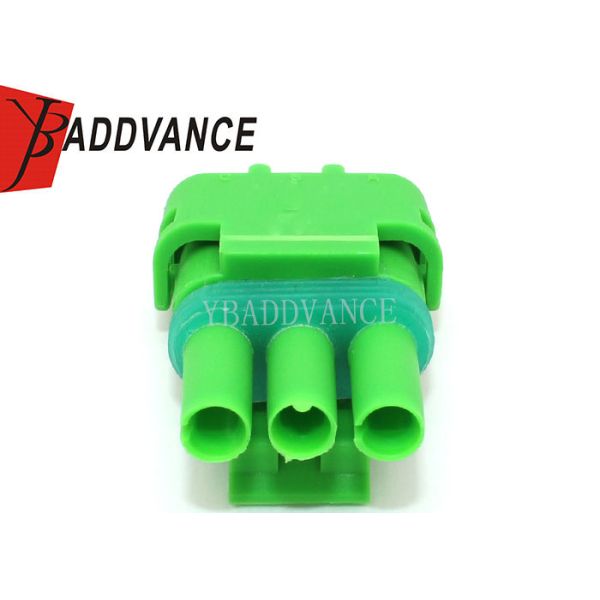 12020403 3 Pin Female Green Weather Pack Map Sensor Connector