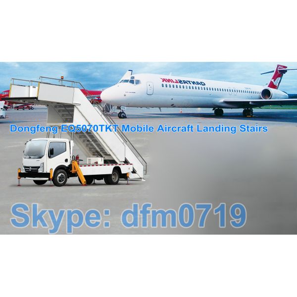 Buy 150HP Dongfeng Electric EQ5070TKT Mobile Aircraft Landing Stairs at wholesale prices