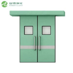 Quality Steel Medical Double Swing Clean Door In Hospital for sale