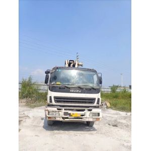 China Used Heavy Equipment 2010 37m Zml Concrete Pump on Isu. Zu Truck Concrete Boom Pump on sale