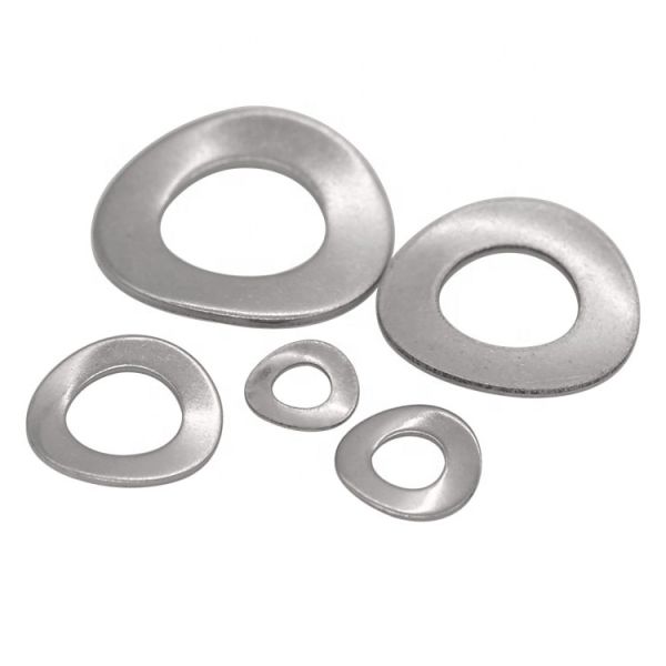 200HV 304 Stainless Steel Zinc Wave Spring Washers Small Waveform Flat Washer
