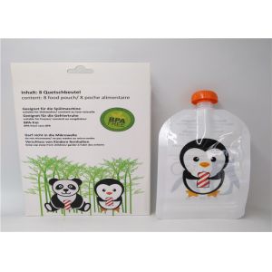 Custom Printing Transparent Spout Pouch Packaging