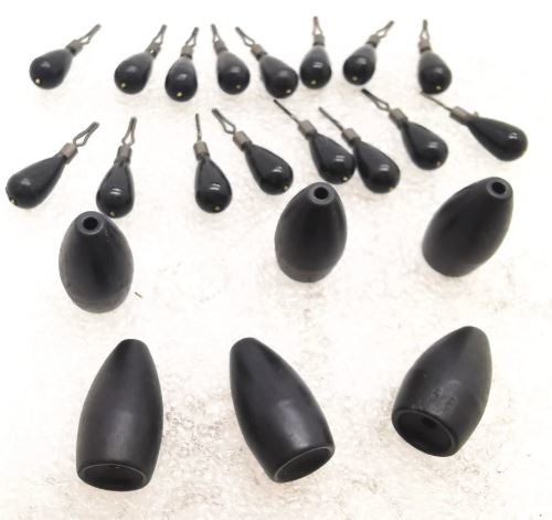 Smooth Inner Hole Tungsten Fishing Sinker For Carolina Rig