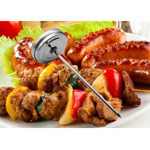 Oven Safe Meat Dial Thermometer Meat Cooking Thermometer High Accuracy