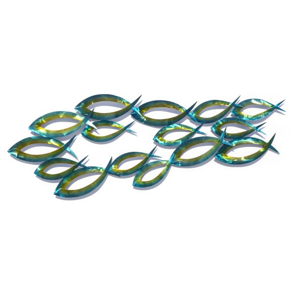 Buy Tropical Fish Metal Wall Art at wholesale prices