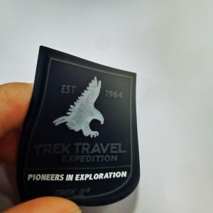 Excellent Strength Plastic Silicone Rubber Patch Soft Customized