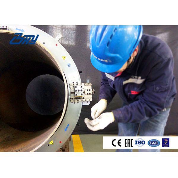 Occupying Small Space Hydraulic Pipe Cutting And Beveling Machine Stable