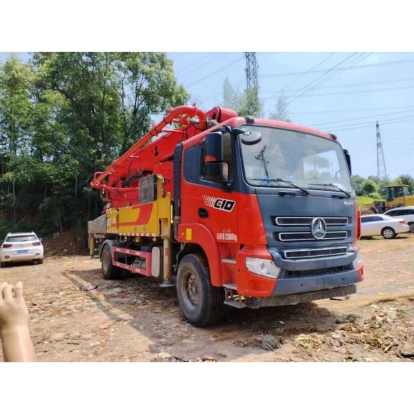 2020 SA Ny 39m Truck Mounted Pump Concrete Boom Pump Concrete Pump Truck Heavy Equipment