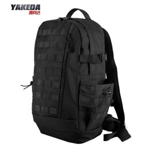 Black Outdoor Tactical Day Pack Backpack , Lightweight Travel Daypack