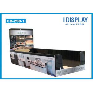 Recycled Embossing Cardboard Counter Display For Photo Calendar Retail