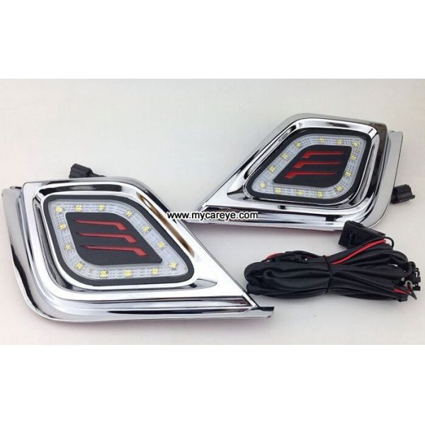 Buy Pickup Isuzu D-max series DRL LED Daytime driving Lights Car daylight at wholesale prices