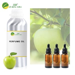Versatile 1KG Green Apple Perfume Fragrances Long Lasting Fruity Scent