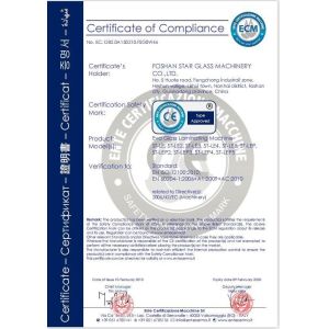 ISO Certification Automatic Glass Grinding Edging Machine for Round Glass