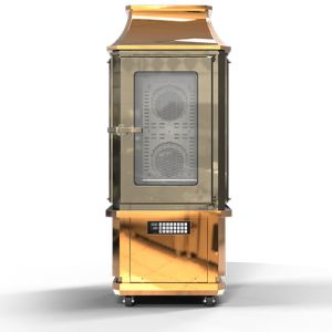 Hot-Wind Lamb Grill Machine 17KW with Auto-Cleaning