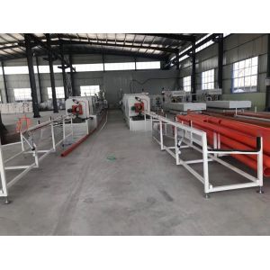 PE Water-supply Pipes SJ 90/38 Mpp Pipe Production Line for Making Machine