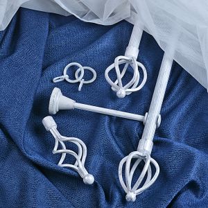 19m Diameter Pipe Curtain Rods With Strong Longest Bracket