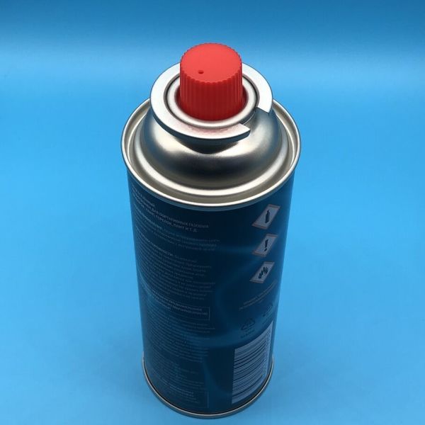 Stainless Steel Spring Camping Gas Valve with Inner Gasket Buna for Camping Equipment