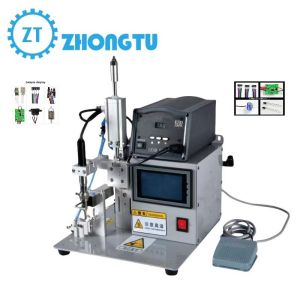 China Semi Automatic Soldering Machine for Welding Sensitive Components Lighter More Flexible and Manual Soldering Method on sale
