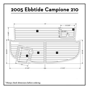 Swim Platform Non Skip Eva Foam Teak Decking