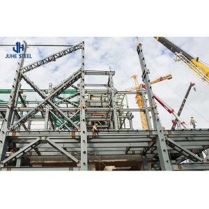 Door Construction Warehouse Light Steel Structre Prefab Steel Structure Self