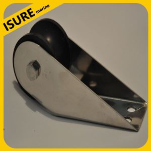 China Stainless Steel Bow Anchor Roller Bracket Rubber Roller  For Boat/Yacht on sale