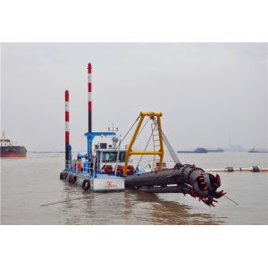 200 ton 2000m delivery distance 22 Inch Cutter Suction Dredger with Cummins