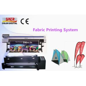 China High Resolution Mimaki Textile Printer Flag Printing Machine Roll To Roll Type on sale