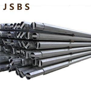 Q345 15kv Power Transmission Electrical Hot Dip Galvanized Octagonal Steel