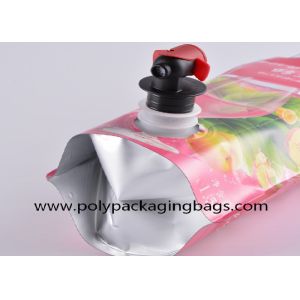 1.5L 2L 3L 5L 10L Aluminum Coated Butterfly Valve BIB Red Wine Bag BiB Bag With