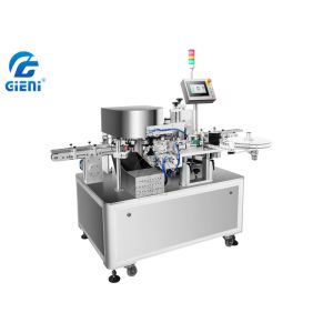 PLC Mascara Bottom Labeling Machine