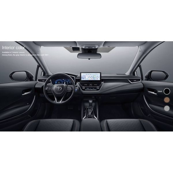 TO-YOTA LEVIN Hybrid Electric Car High Speed Electric Vehicle with 2700mm Wheelbase and 5 Seating Arrangements