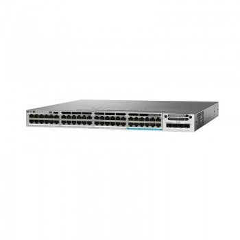 Buy WS-C3850-48U-S Stackable 48 10/100/1000 Cisco UPOE ports, 1 network module slot, 1100 W power supply at wholesale prices