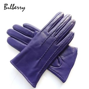 Quality Original Fashion Europe Style Sexy Leather Women Gloves for Ladies for sale
