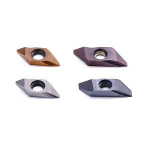 90° Carbide Groove Cutter Inserts TBP60FR10 TBPA For Back Turning With R050/R100