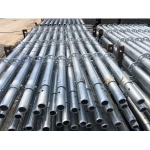 Construction Scaffolding HDG Steel Ringlock Vertical Standard 2500mm