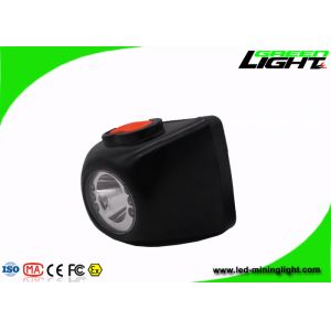 Anti - Explosive Mining Cap Lights 8000 Lux Brightness With Safety Rope