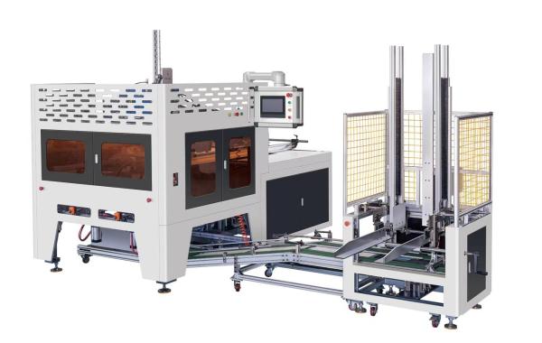 Buy Fully Automatic Box  Folding Making Machine Through A Computer Program at wholesale prices