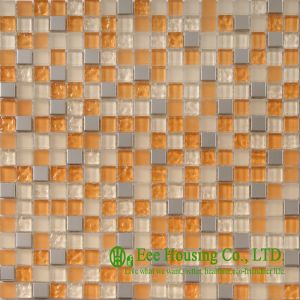 Quality Matte Glass Crystal Mosaic Tile For home decoration,China Glass mosaic tiles Factory for sale