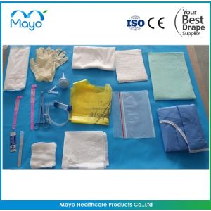 Quality Medical Delivery Obstetrics Drapes Kit Baby Blanket Surgical Drape Set for sale