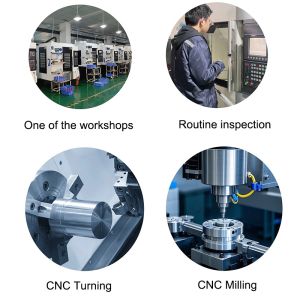 Custom Precision Rapid Prototype CNC Machining Parts 316SUS Nut Screws