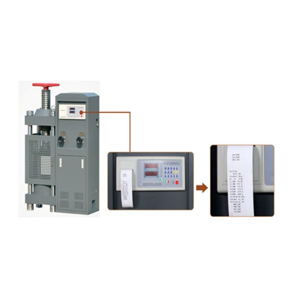 Compression Testing Machine 300kN Cement Brick Compression Test Equipment Hydraulic Compression Testing Machine